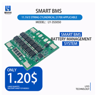 BMS LiFePO4 3S 10A 15A 20A 25A 30A con función de equilibrio, adecuado para productos de PCB y PCBA de dispositivos electrónicos