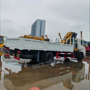 Dongfeng 4 x2 קוקל בום משאית 8טון מתקפל בום רב תכליתי משאית רכוב עגור למכירה - Product Image 4