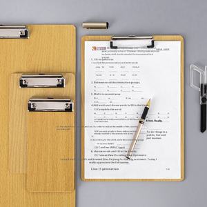 Vente en gros d'usine <span class=keywords><strong>de</strong></span> nouveaux presse-papiers A4 en bois personnalisés pour impression vierge ou personnalisée - Product Image 5