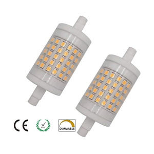 Ampoule <span class=keywords><strong>LED</strong></span> <span class=keywords><strong>R7S</strong></span> à intensité variable SKY Factory, lampe à maïs, 118 mm, 10 W, remplace les halogénures métalliques, blanc neutre, 360 degrés, résidentiel, AC - Product Image 3
