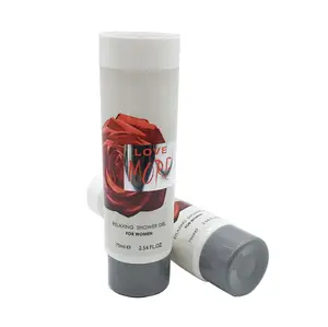 Tube cosmétique laminé vide du fabricant pour l'exportation de lotion pour les mains emballage en plastique aluminium tube de compression cosmétique