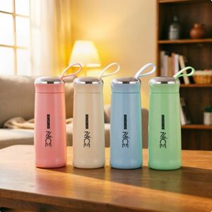Bouteille en verre double paroi 400 ml personnalisable avec logo, vente en gros d'usine, cadeau d'affaires créatif 2026 - Product Image 1