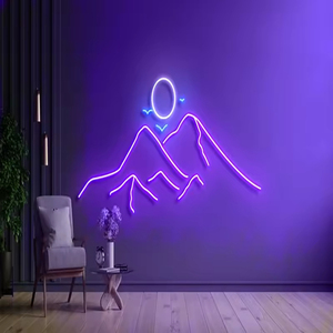 Enseigne néon LED sans MOQ, lettres personnalisées lumineuses, logo 3D, enseigne néon personnalisée pour décoration murale - Product Image 3