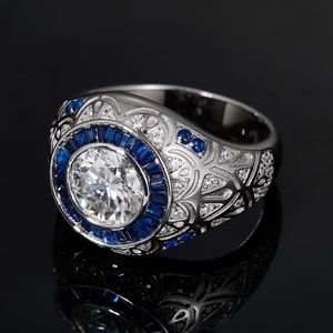 GRA認定モアッサナイトエタニティリング S925スターリングシルバー フルサークル Dカラー VVS1 結婚指輪 女性用 記念日ギフト - Product Image 3