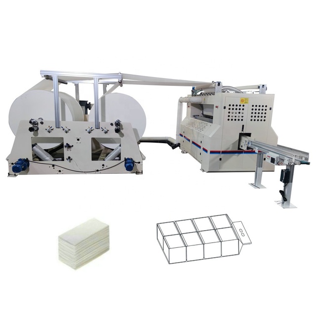 Industrial Contactless Type Facial Tissue Automatic Folding Processing Machine