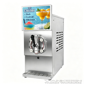 Petite machine à faire fondre la neige sur le comptoir, système de smoothies aux fruits frais pour le hall d'hôtel et le bar lounge - Product Image 1