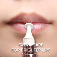 Sérum repulpant pour les lèvres bio vegan personnalisé en gros, hydratant, huile à lèvres rose, base de cosmétiques à étiquette privée