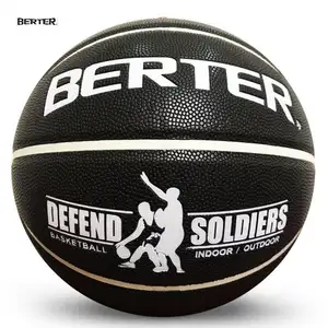 Logo personalizzato stampato in pelle PU basket personalizzato palla antistress per l'allenamento prodotto per nome