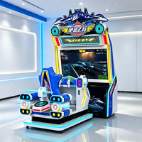 Machine de jeu d'arcade de vol dynamique avec écran HD de 65 pouces, simulateur de mouvement, équipement de divertissement pour centre de jeux