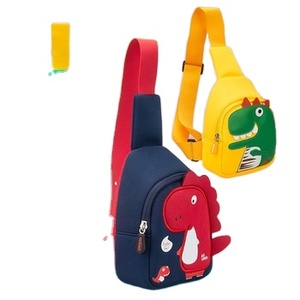 Borsa da scuola per bambini di moda di tendenza borsa da scuola per bambini dell'<span class=keywords><strong>asilo</strong></span> borsa da petto per bambini con dinosauro carino del fumetto - Product Image 1