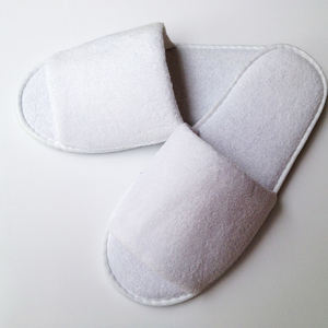 Logo personnalisé confortable EVA bout ouvert semelle épaisse anti-odeur antidérapant caractéristique doux intérieur hôtel maison pantoufles - Product Image 6