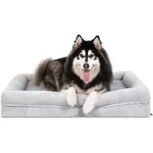 En çok satan lüks su geçirmez moda yıkanabilir bellek köpük ortopedik büyük köpek yatağı - Product Image 2