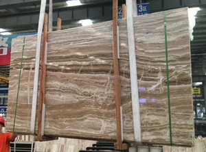 UnionStone Natural Marble Backlit <b>Stone</b> Price New Pattern Yellow Wooden Onyx Tiles Slabs <b>Stone</b> for Bathroom Wall - Product Image 2