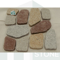HDSTONE-Pavé en granit beige, pavé paysager extérieur pour trottoir de jardin, pavé en granit jaune bon marché
