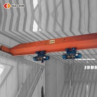 Grue monopoutre EOT standard européenne, directement de l'usine, 1-20T, avec dispositif de surveillance en temps réel complet, hauteur de levage, certifiée CE