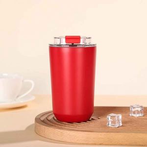 Stainless Steel Tumbler Vacuum Insulated <b>Double</b> <b>Wall</b> Travel <b>Mug</b> With Lid Minimalist Design For Hot Cold Drinks - Product Image 6