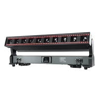 Barre lumineuse étanche IP65 10x60W RGBW avec zoom, rétroéclairage 1m, matrice de pixels, DMX, tête mobile LED pour concert/discothèque