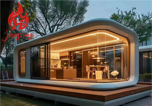 스페이스 캡슐 모바일 홈 베드 호텔 캐빈 조립식 모듈 형 컨테이너 침실 관광 명소이있는 작은 캡슐 룸 - Product Image 4