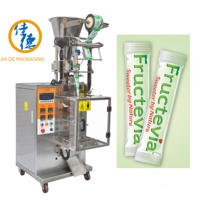 Machine d'emballage automatique de bâtonnets de sucre, qualité alimentaire, haute vitesse, pour emballage sous film et sachet, motorisée