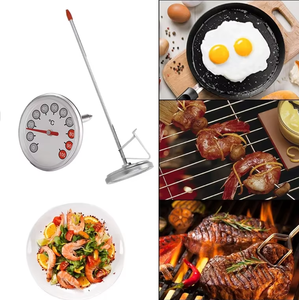 Termometro da Cucina 2026 SW <span class=keywords><strong>COFFE</strong></span>/MILK WHITE per BBQ, Lettura Istantanea della Temperatura di Alimenti, Latte, Pollo Arrosto e Fritture Profonde - Product Image 4