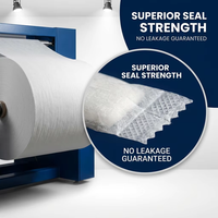 Papel para Snus/Nicotina/Nootrópicos/Café de Grado Alimenticio de 18-35 g/m² para Bolsas No Tejidas, Venta Directa de Fábrica, Papel Filtro para Snus Termosellable