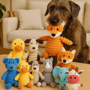 Juguete de Peluche con Nudo de Cuerda para Perros, Juguete Interactivo para Mascotas, Antiaburrimiento - Product Image 1