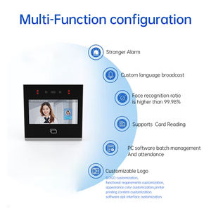Máquina de Control de Asistencia con Reconocimiento Facial 99% Precisa para Empleados, Precio de Fabricante - Product Image 4