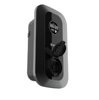 Chargeur de véhicule électrique AC JET 230V/380V 32A 7KW 11KW 22KW T2S avec contrôle par application, IEC 62196, courant nominal 16A, nouvelle arrivée, station de recharge OCPP