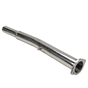 POUR 00-06 <span class=keywords><strong>TT</strong></span> S3 <span class=keywords><strong>MK1</strong></span> TYP 8L 1.8T POUR LA COURSE D'ÉCHAPPEMENT EN ACIER INOXYDABLE de HAUTE QUALITÉ TUYAU DE DESCENTE - Product Image 2