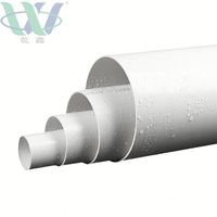 Tuyau spiralé flexible en UPVC-U certifié ISO, DN50-630mm, pleine taille, pour drainage des eaux pluviales et protection des câbles d'alimentation en eau (vente en gros)