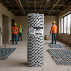 Composant de grille de plafond en acier galvanisé Fiero MAPLA-5090, maille rectangulaire 0,90 x 22 m, calibre 12, installation facile pour plafond suspendu - Product Image 2