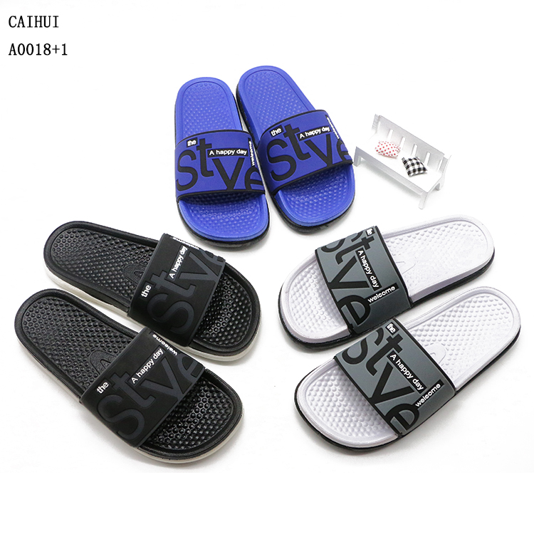 Оптовая продажа, низкая цена, резиновые сандалии из ПВХ для мальчиков, тапочки для мужчин