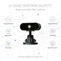 Nouvelle Version 2026 : Système d'Alarme Anti-Somnolence pour Conducteur avec Caméra et Moniteur de Statut du Conducteur (DMS)