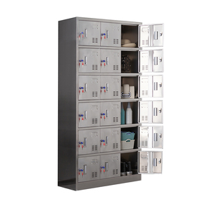<span class=keywords><strong>Precio</strong></span> barato 18 puertas armario de almacenamiento armario de acero inoxidable para la fábrica y el Hospital sala limpia - Product Image 3