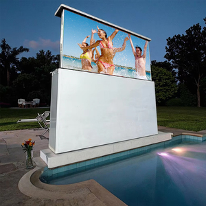 Téléviseur LED de haute qualité pour <span class=keywords><strong>piscine</strong></span> extérieure avec indice d'étanchéité IP65, haute résolution, lisible en plein soleil, pour piscines de luxe, écran LED - Product Image 1