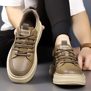 Zapatos Retro Chunky para Hombre, Punta Redonda, con Cordones, Forro de Malla Transpirable, Suela de Goma, Zapatillas Casuales de Moda Otoñal - Product Image 2
