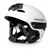 Casque de sauvetage aquatique pour équipes de sauvetage en eaux vives, guides de kayak et de rafting, coque ABS, doublure EVA, rails latéraux réglables, support NVG