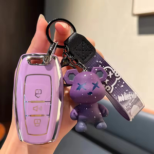 Échantillon gratuit TPU 4 boutons Accessoires automobiles de luxe Porte-clés Housse de protection pour clé de voiture Compatible avec <span class=keywords><strong>Santa</strong></span> <span class=keywords><strong>Fe</strong></span> Tucson <span class=keywords><strong>2022</strong></span> NEXO - Product Image 6