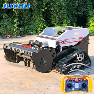 Frete Grátis All Terrain Agricultura Controle Remoto Robot Flail Lawn Mower - Product Image 1