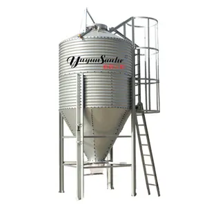Feed Silo Hopper For Auger Feeding System