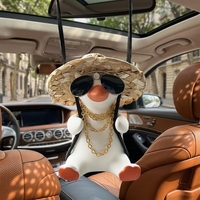 Pendentif canard oscillant populaire pour rétroviseur, accessoires intérieurs de voiture