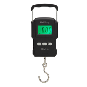 Fabricante Weiheng, Venta al por Mayor de Báscula Digital Colgante Postal Portátil WH-A22 con Cinta Métrica de 1M y Capacidad de 75KG OEM, Báscula Postal Colgante WH-A22 - Product Image 3
