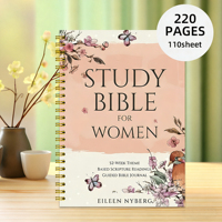 Plan de Estudio Bíblico de 52 Semanas, Cuaderno Espiral con Cubierta de Papel, Regalo, Planificador de Horarios Orientado a los Objetivos, Lista de Lectura Bíblica, Sistema de Seguimiento