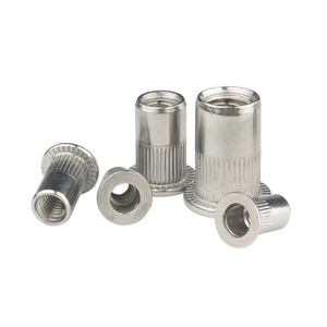 Écrous rivetés à tête plate de haute qualité Insert fileté à tête plate Écrous à rivets <span class=keywords><strong>Erickson</strong></span> Écrou à rivet avec trou - Product Image 5
