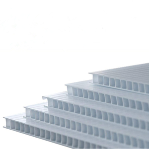 4x8 Trắng Blanco <span class=keywords><strong>PP</strong></span> <span class=keywords><strong>Polypropylene</strong></span> tấm nhựa sóng cho sân dấu hiệu 18x24 - Product Image 2