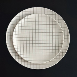 Stoviglie Moderne in PLA RPET PET PP e Bambù, Piatti per Servire Bistecca e Pizza, Stoviglie Colorate in Melamina per la Casa - Product Image 5