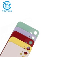 Pièces de téléphone de vente chaude pour iphone 6 6s 6g 7 7p 8 8p 11 X Xr 12 12 Pro 13 13 Pro couvercle en verre arrière avec grand trou de caméra