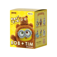Boîte Mystère 52TOYS : Pendentif en Peluche Bobb-Tim Miniones Good Friends Together, Série Vinyle, Jouet de Collection, Boîte Surprise