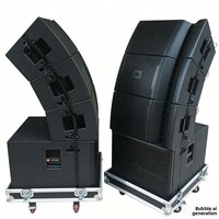 Système de sonorisation Line Array multifonctionnel pour scène/conférence JBN Professional, amplificateur principal VRX932LA-1, caisson de basses VRX918S