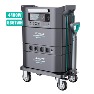 Sorein 5Kwh Lithium Battery <b>Solar</b> <b>Generator</b> 5000W 5000 Watt <b>Solar</b> Power Generation Equipment for Home Backup Free Shipping - Product Image 1